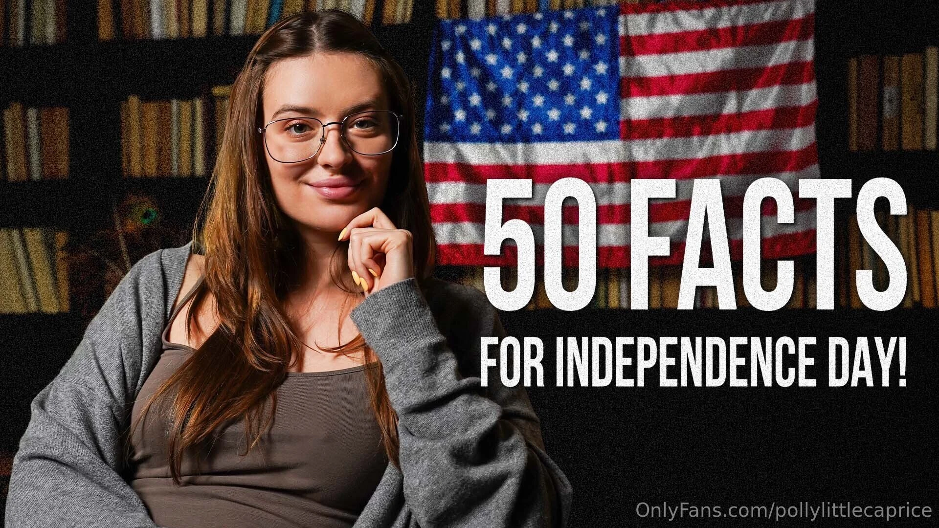 New video already on of tv - 50 facts for independence day follow the 