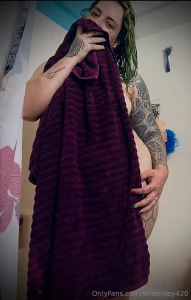 A hot shower always feels nice