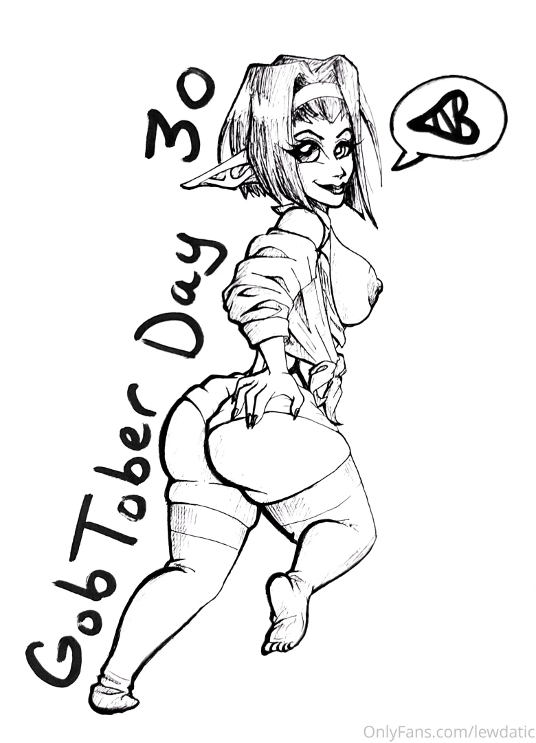 My first and only entry for gobtober featuring a prompt to goblinify a 