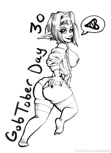 My first and only entry for gobtober featuring a prompt to goblinify a