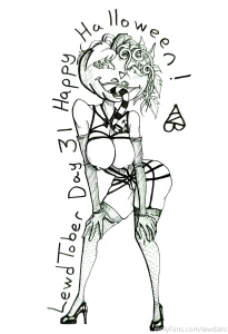 And with this i completed the october art challenge i did jump around