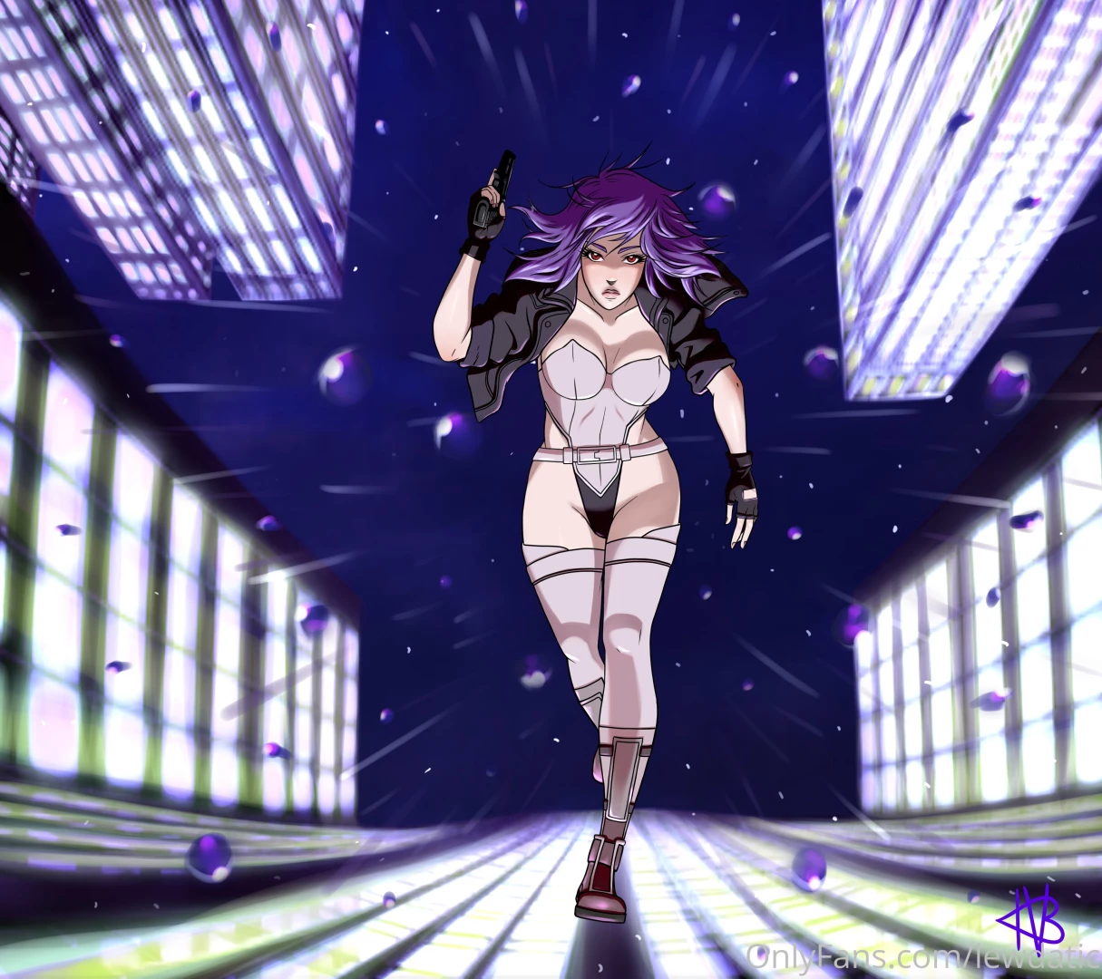 This version features my personal favorite major motoko kusanagi from 