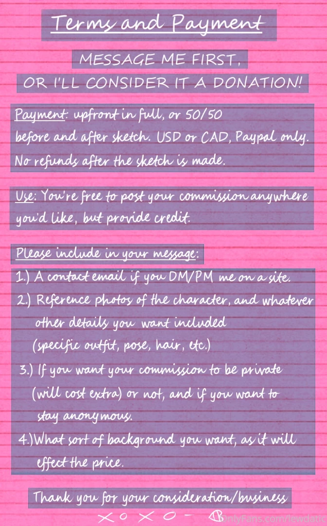 With christmas quickly creeping up i ll be open to commissions i ll part 1 