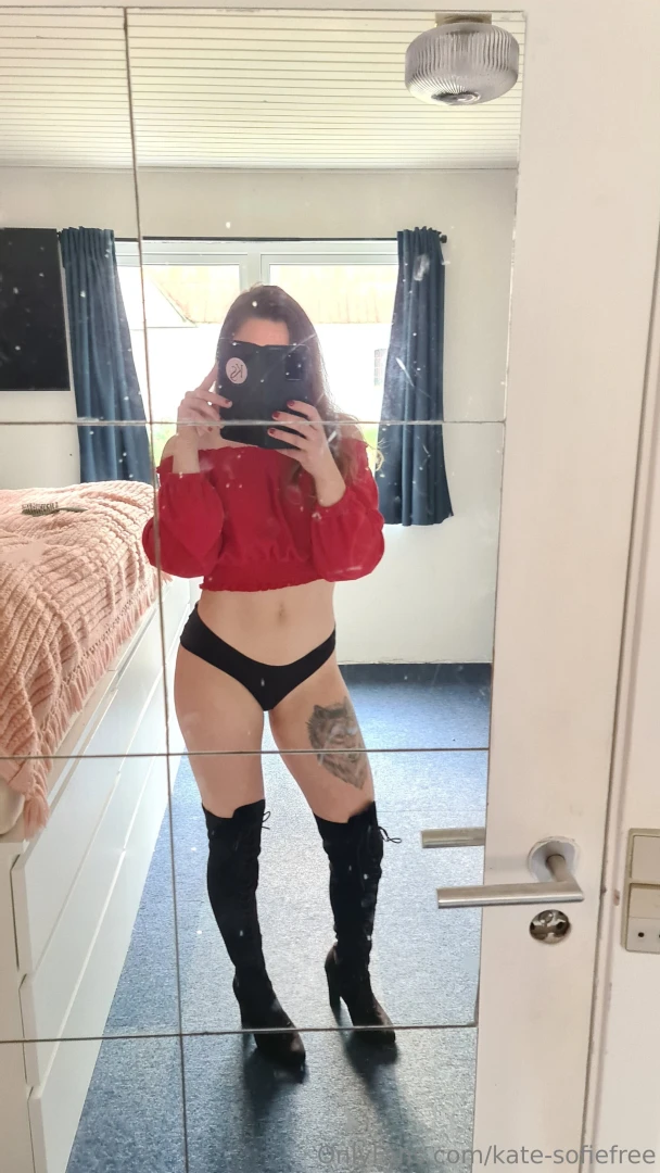 Lidt selfies i mit beskidte spejl 