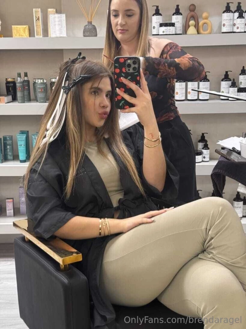 Getting my hair done can t wait to share the results with you guys 