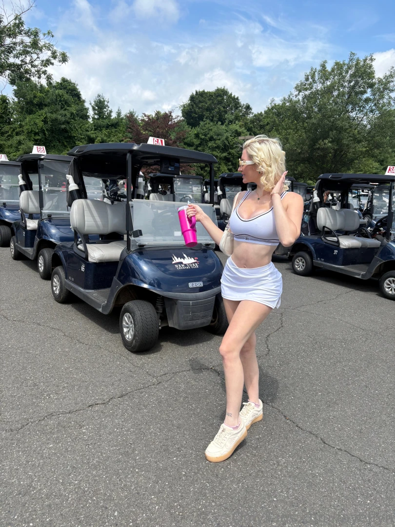 I love a day on the course 