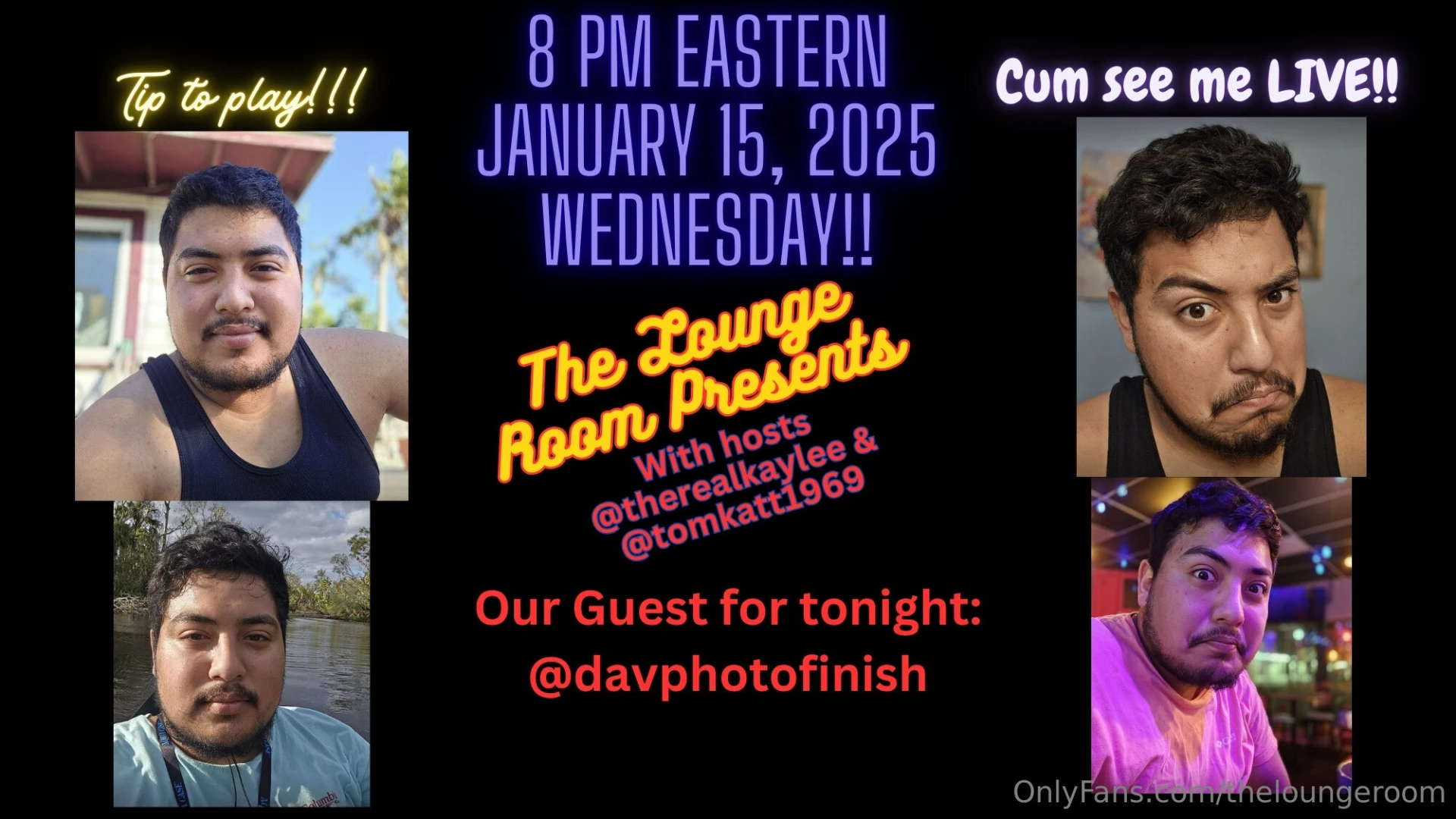 This week on theloungeroom your hosts therealkaylee and tomkatt1969 