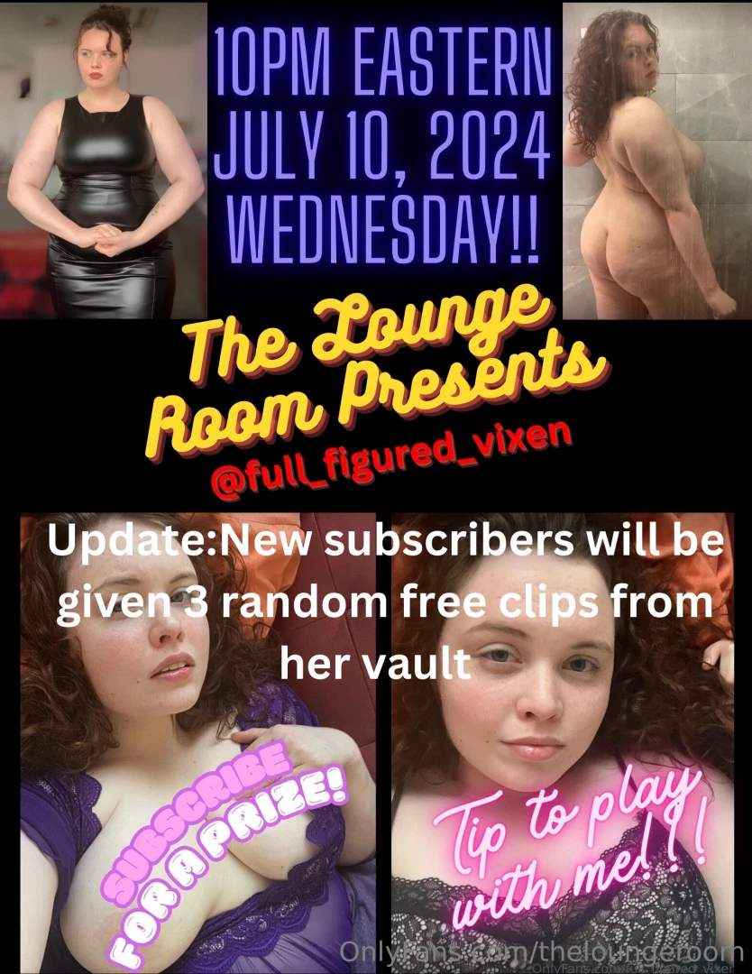 This week on theloungeroom not only is she a gorgeous curvy bbw model 