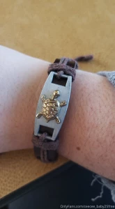 I thought i lost my bracelet this past weekend so greatful i found it