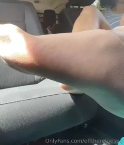 Watch these little socks slide off