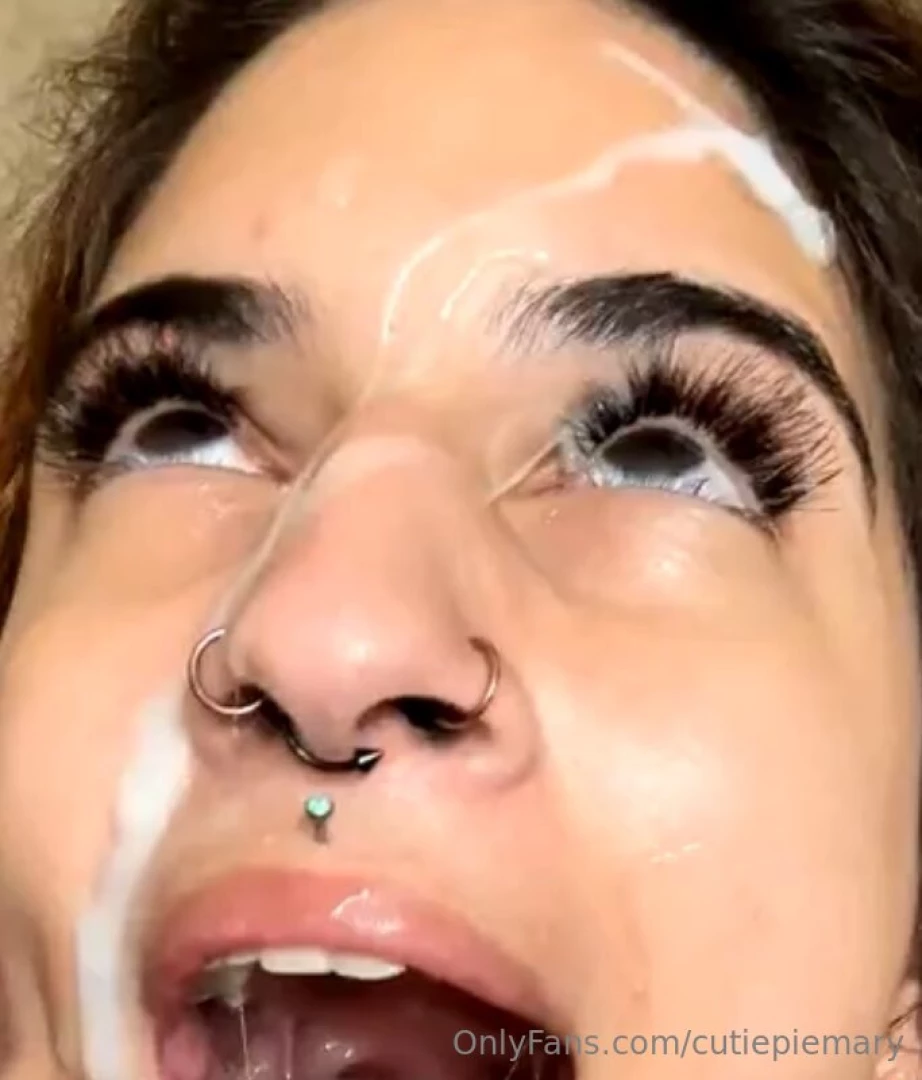 I look so cute with cum all over my face did you watch the last live part 2 