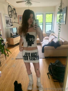 Made this two piece sewed and printed myself looks extra hot part 2