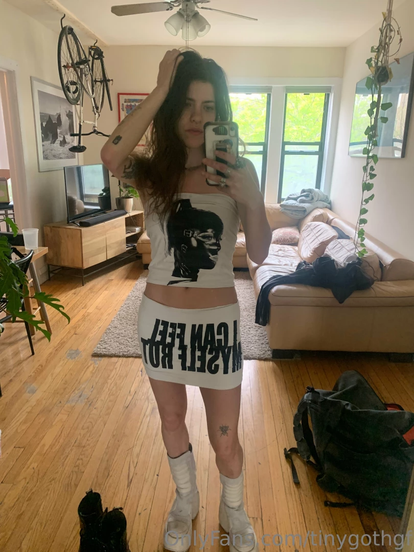 Made this two piece sewed and printed myself looks extra hot 