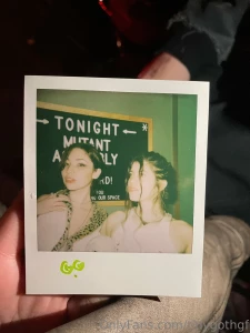 At the club with technofaerie