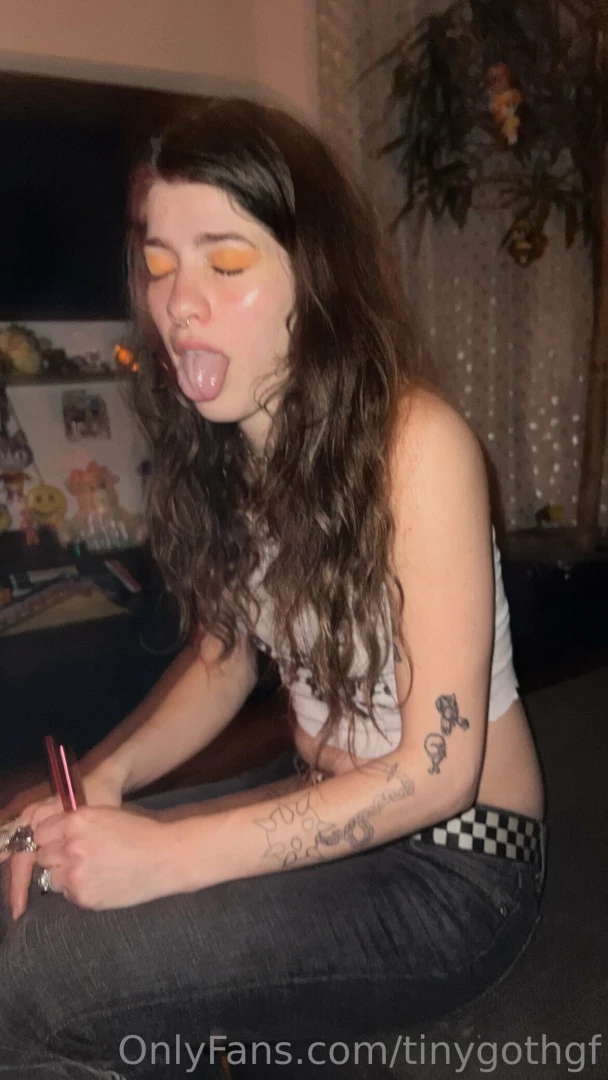 New tattoo finally got a tramp stamp sending a hot video to your inbox part 1 