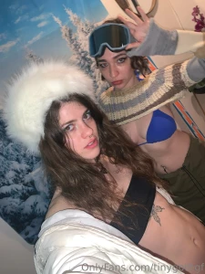 Would you ski with us some ski in their underwear technofaerie
