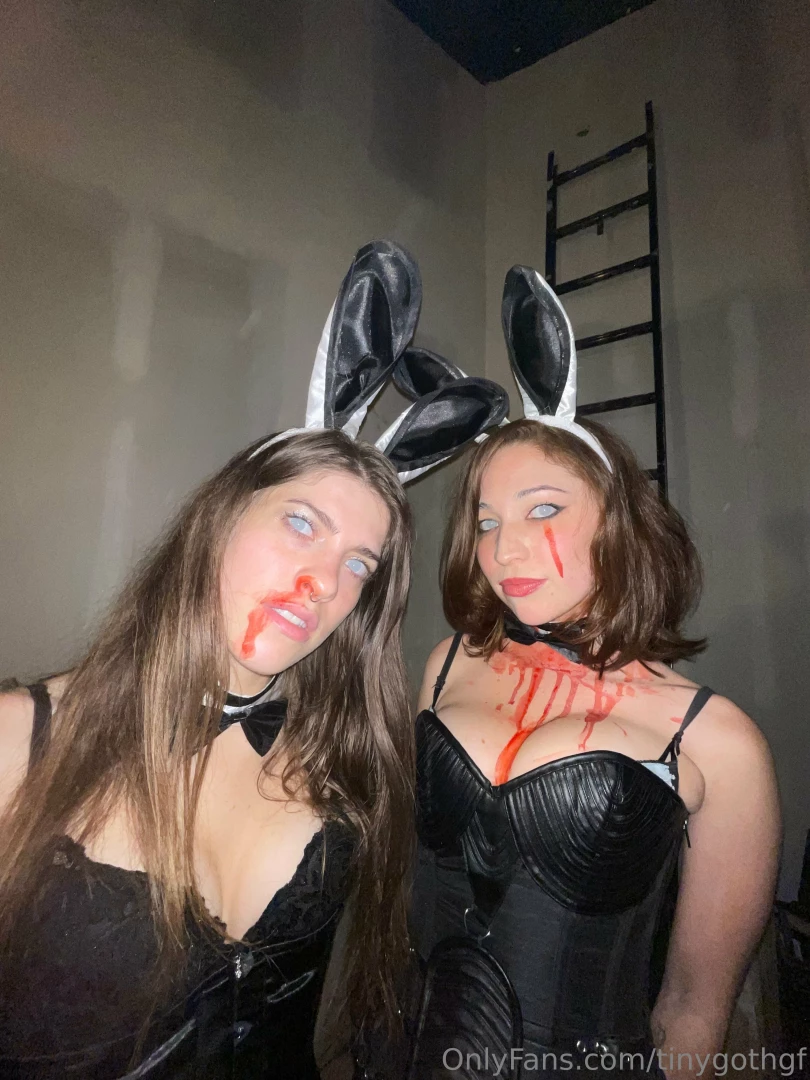 Happy halloween from some undead playboy bunnies technofaerie 