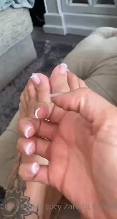 Holiday prep fresh manicure and pedicure today got to love white tip part 1 