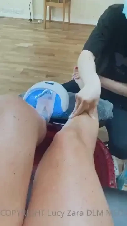 Love having a pedicure and pampering my feet fancy treating me today 