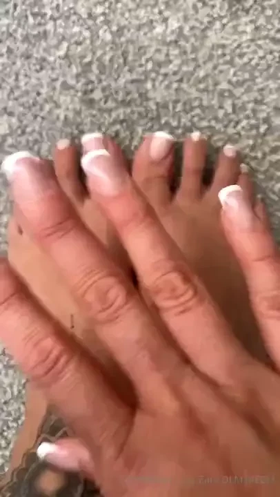 Just home from a fresh manicure and pedicure my favourite maintenance 