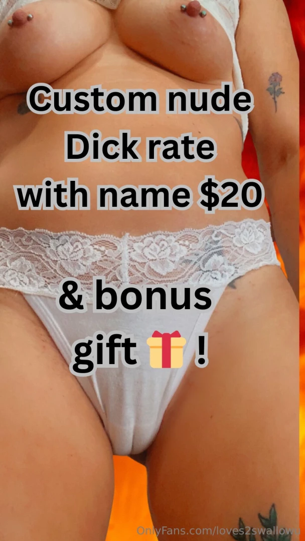 Cock rates amp bonus gift 