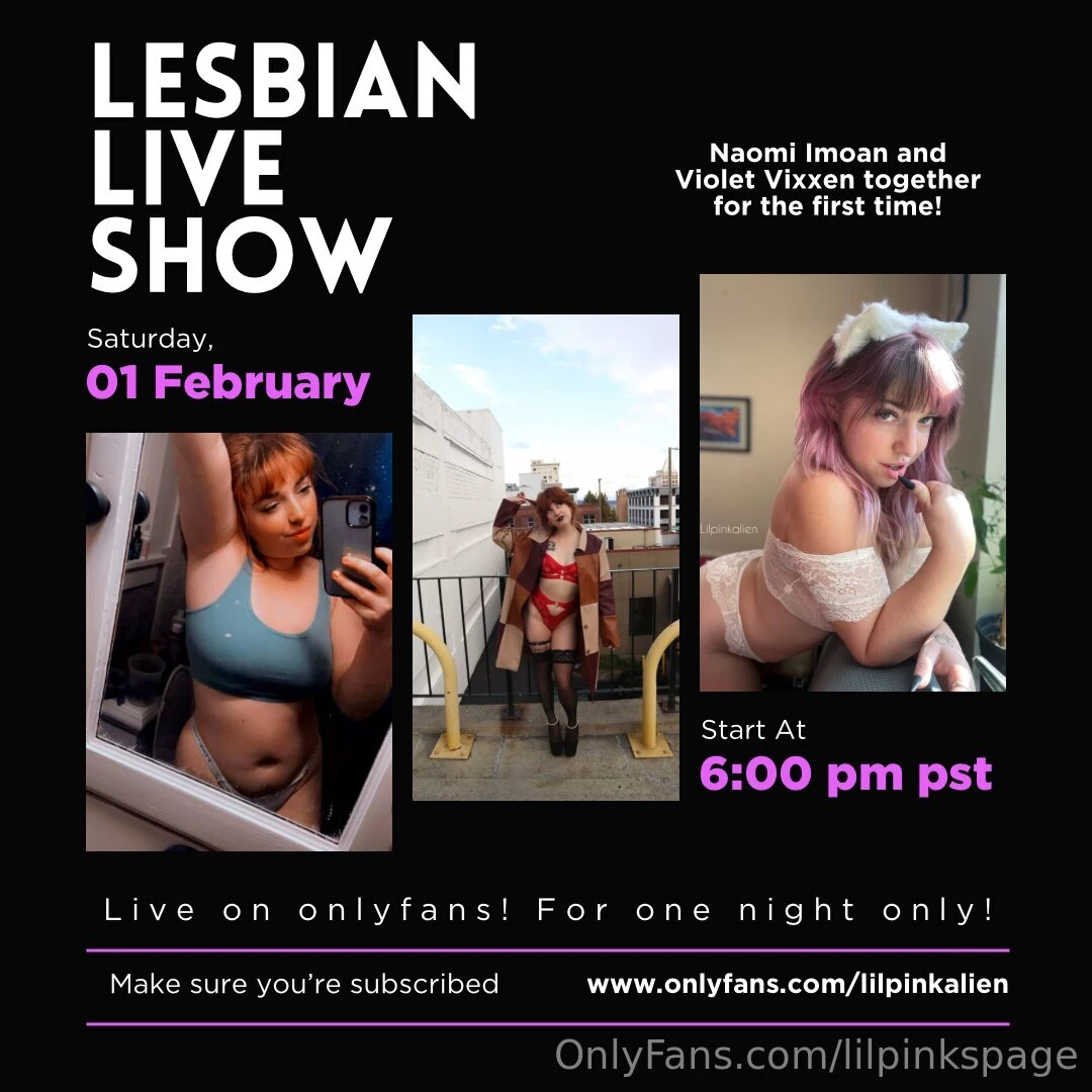 Tonight at 6pm pst on my main page lilpinkalien me and msredroses will part 1 