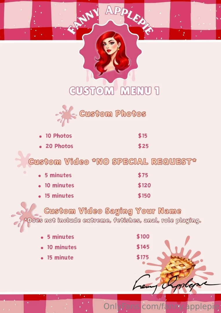 Custom viedo amp pics menu part 1 