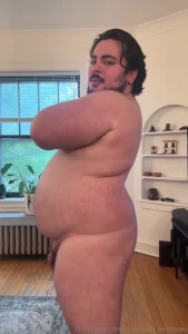 Fat boy ready for summer