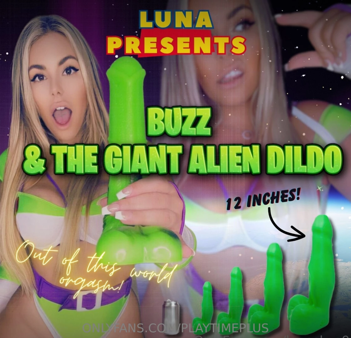 Buzz fucks giant alien dildo watch me cum to infinity and beyond https 