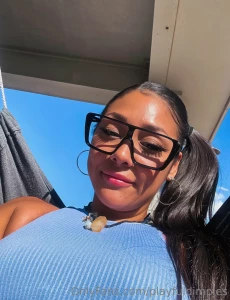 Playin with my in the car tip 7 to watch me tease you with pulling my