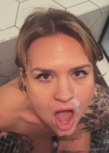 I recorded a super hot facial video that i m going to release on my