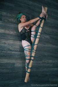 Have you ever seen someone split tied to a 6 foot piece of bamboo