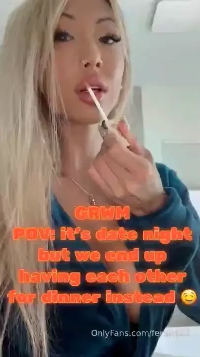 New pov we were supposed to go on a date but we end up fucking instead 