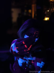 Body and colori ritual erotic body paint niko m part 1