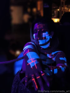 Body and colori ritual erotic body paint niko m