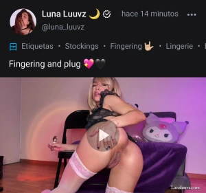 New video available here luna_luuvz