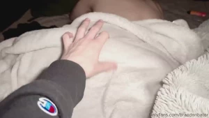 Slapping his juicy ass while he s sleeping i couldn t resist shhhh don