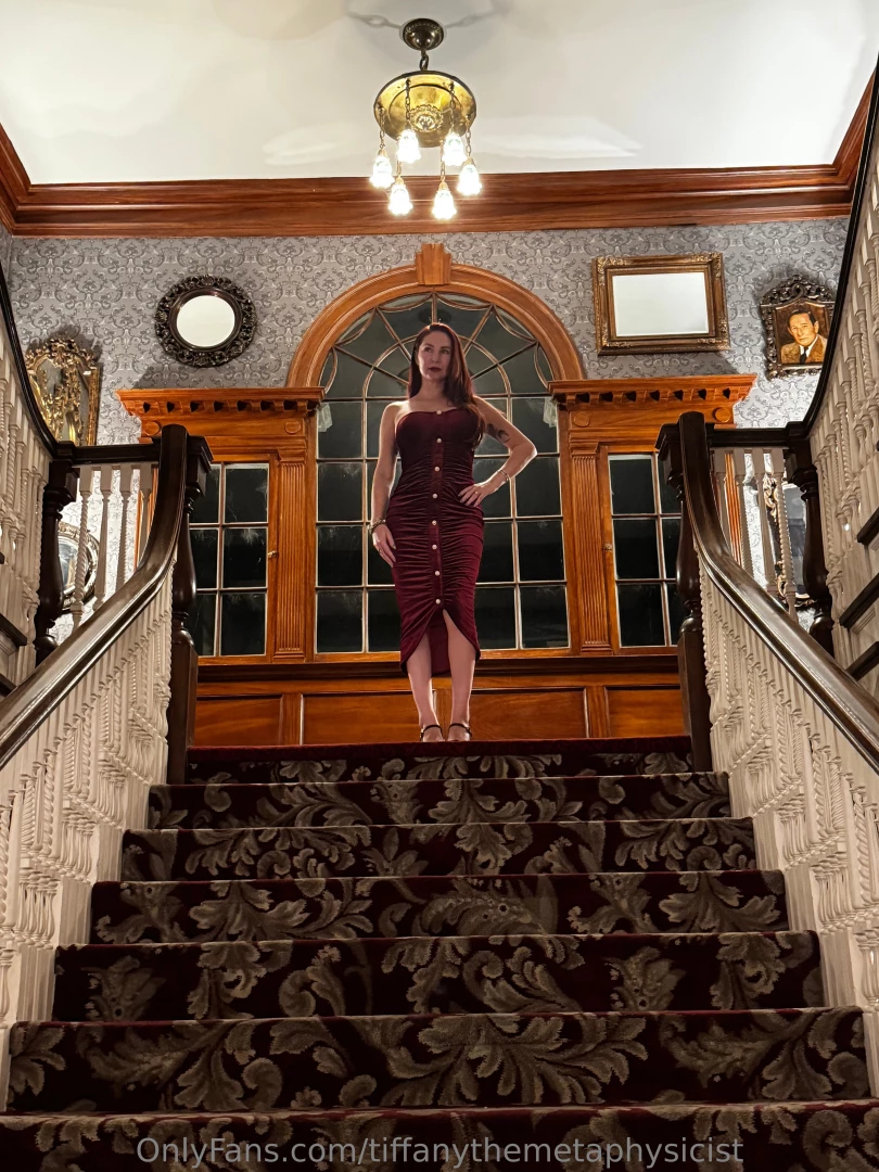 The infamous vortex at the grand staircase of the stanley hotel in 