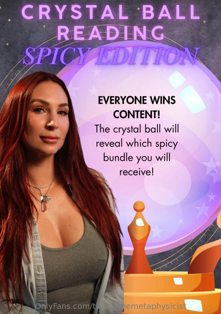 Magic crystal ball reading tip to reveal what you will see in your 