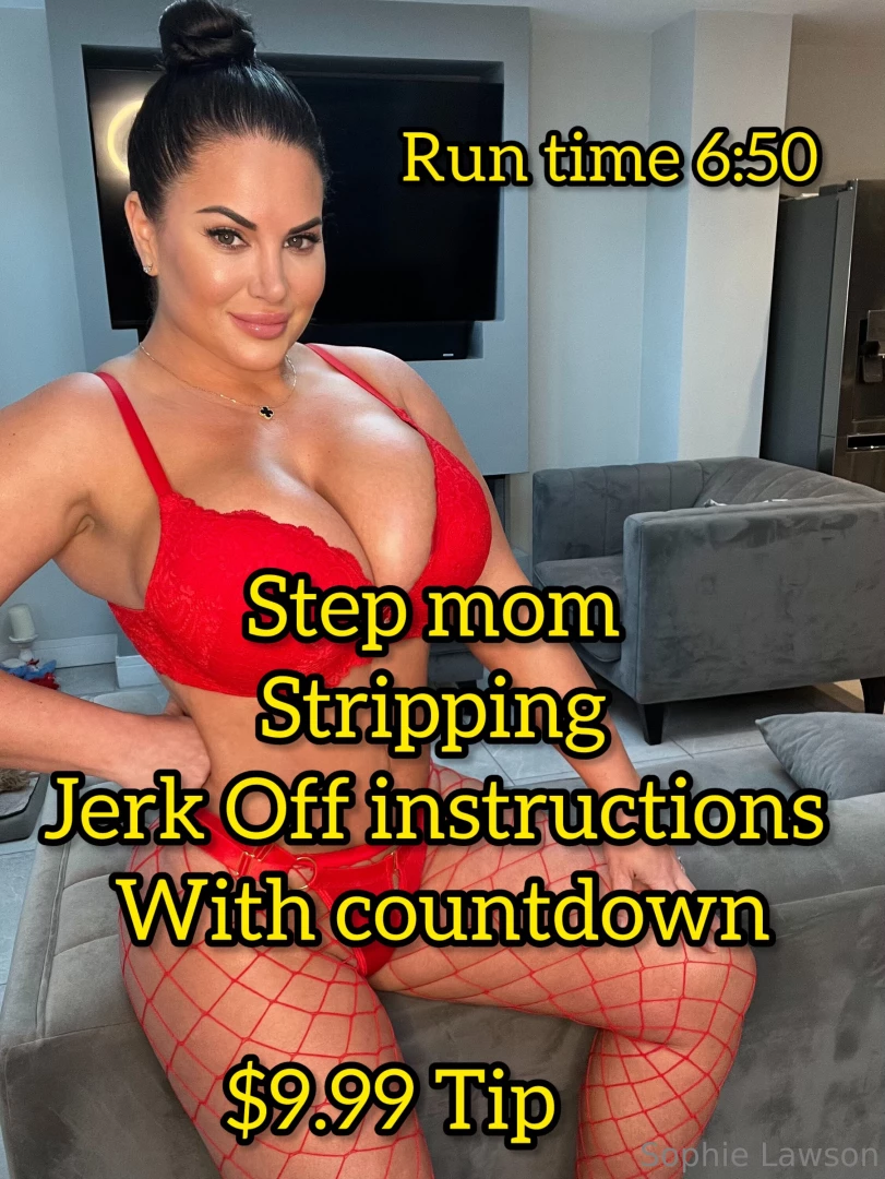Step mom stripping movie with jerk off instructions countdown finish 