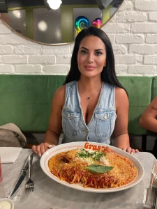 Italian american dinner