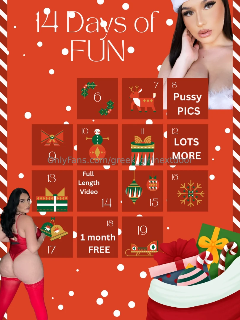 My 2024 vip advent calendar starting today and each day out of the 