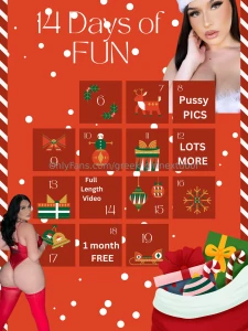 My 2024 vip advent calendar starting today and each day out of the