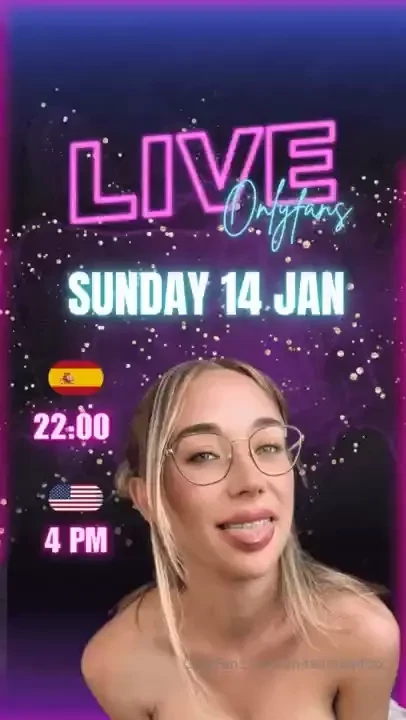 Live onlyfans - today the hottest live i ve ever done spain - 22 00 