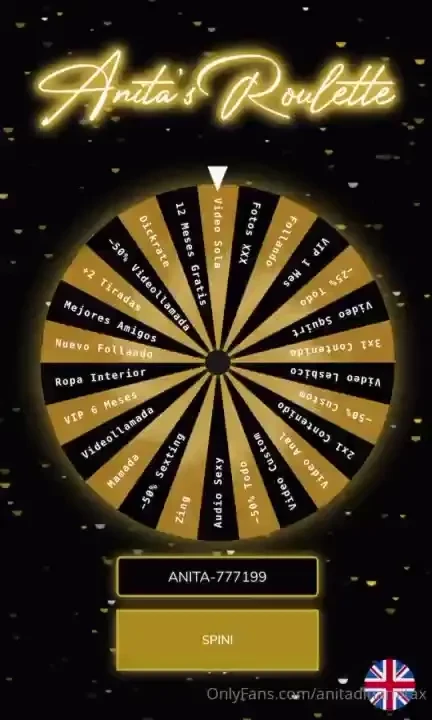 You haven t played my new roulette yet in my roulette you always win 