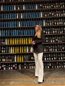 This is me at my favorite place i just love the nicoise salad from