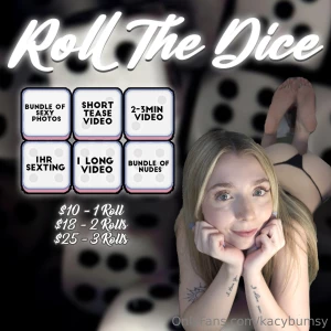 Want to test your luck with this magical dice you got 6 sides on your part 1