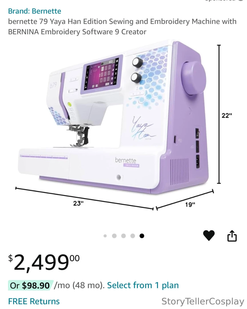 I keep dreaming about this sewing machine 