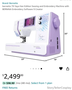 I keep dreaming about this sewing machine