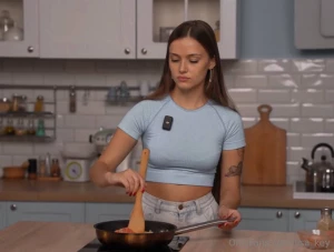 Maybe i should do a cooking show i already did one i think you liked